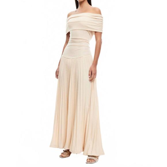 Lioness | Dresses | New Lioness Field Of Dreams Maxi Dress In Oatmeal |  Poshmark